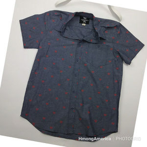 Blue grayish Superman Imprint Mens Top-NWOT